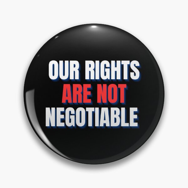 Item preview, Our Rights Are Not Negotiable - Patriot designed and sold by cre8it.