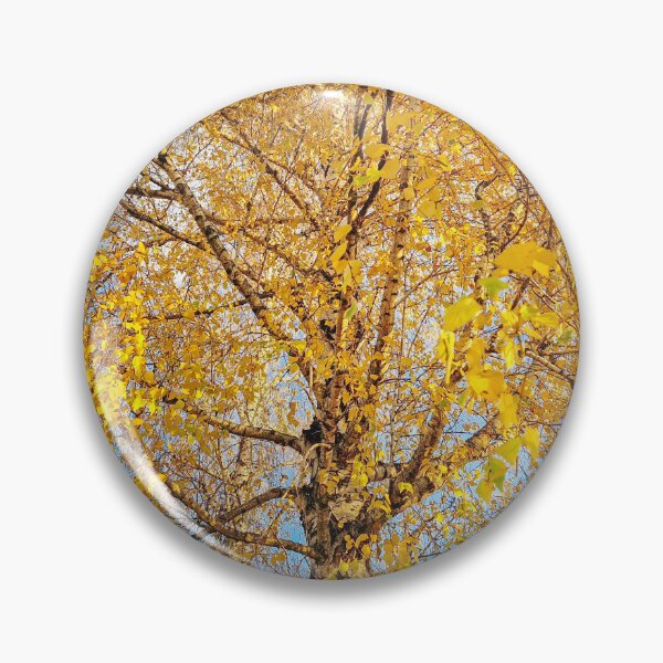 Item preview, autumnal birch tree designed and sold by psychoshadow.