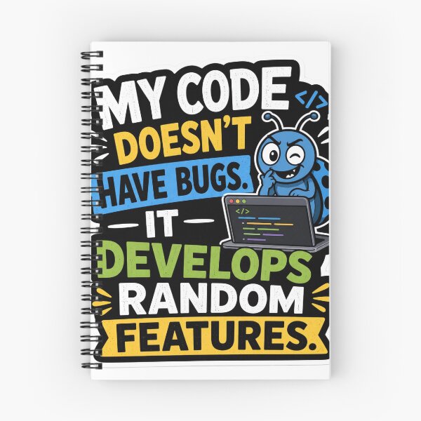 Item preview, My Code Doesnt Have Bugs It Develops Random Features designed and sold by DebugLab.