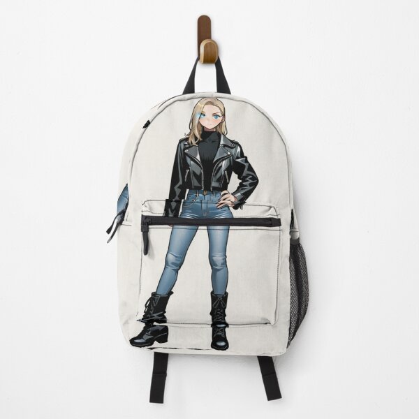 Item preview, Fashion - Man in Black Leather Jacket Slim Jeans Streetwear Anime designed and sold by AnimeShin.