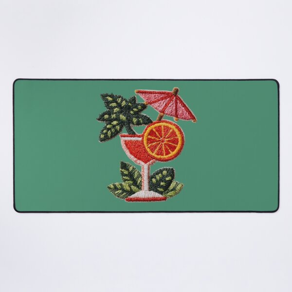 Item preview, Citrus Cocktail Embroidery Patch Art designed and sold by MegaNovaArt.