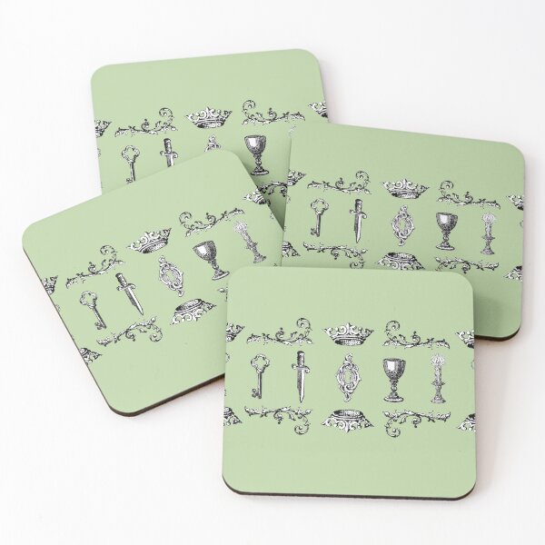 Item preview, Medieval Revival Pattern (sage green) designed and sold by EmiliaMoscovich.