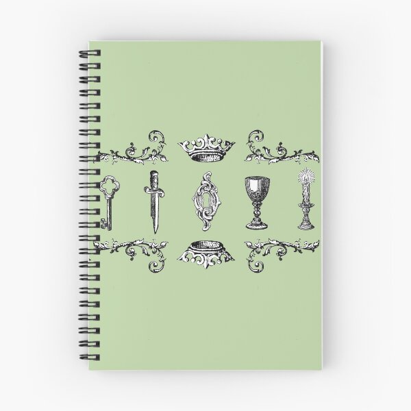 Item preview, Medieval Revival Pattern (sage green) designed and sold by EmiliaMoscovich.