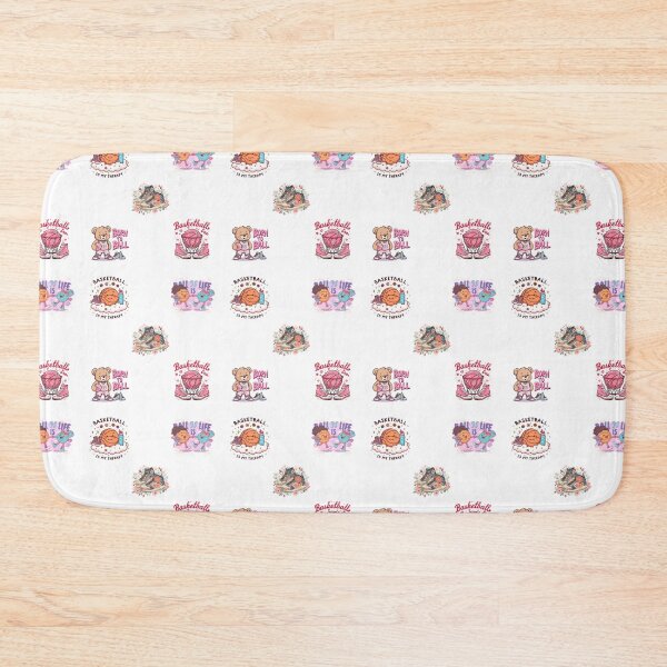 Item preview, Cute Kawaii Basketball Pastel Pink Vibes Set designed and sold by madebyjulia7.