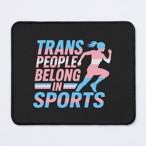 Item preview, Trans People Belong in Sports – Trans Pride Athlete Support Design designed and sold by SweetLilith.