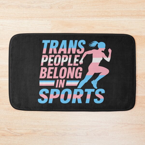 Item preview, Trans People Belong in Sports – Trans Pride Athlete Support Design designed and sold by SweetLilith.