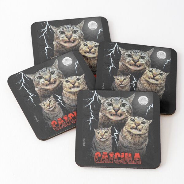Item preview, Gothic Aesthetic Vampire Cat Design: Meme Cat Catcula Mushu  designed and sold by dillarrart.