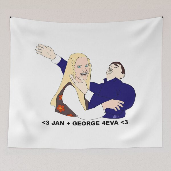 Item preview, Jan Brady Loves George Glass designed and sold by arlitoickerson.