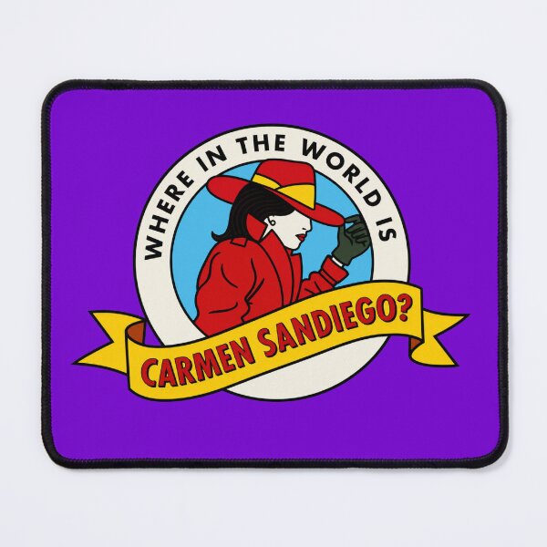 Item preview, Where in the World Is Carmen Sandiego? | 90s Computer Game Nostalgia Art designed and sold by SimplyJasper.