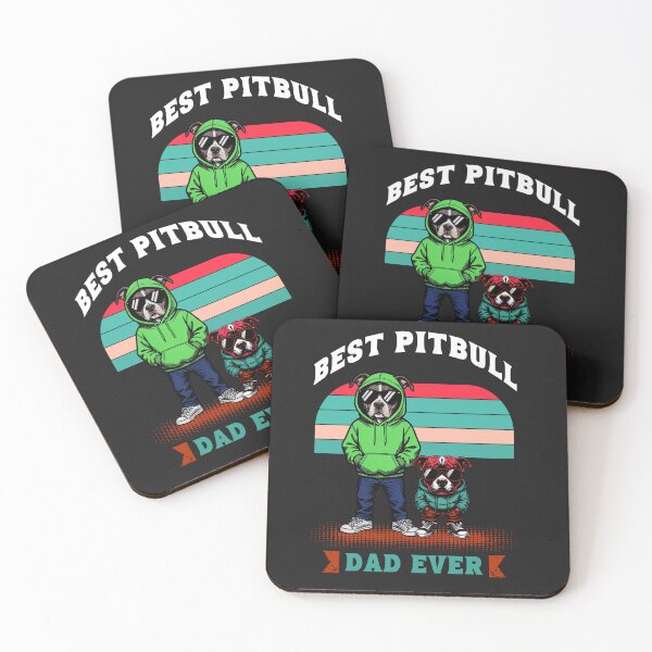 Item preview, Finest Dog Father with Two Stylish Canines designed and sold by Tsugraf Designs.