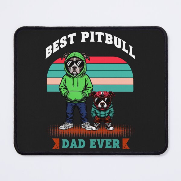 Item preview, Finest Dog Father with Two Stylish Canines designed and sold by Tsugraf Designs.