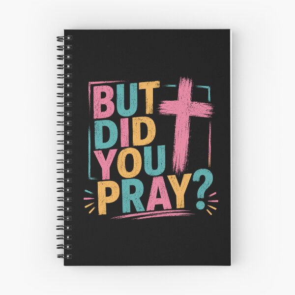 Item preview, But Did You Pray? Christian Retro Cross Faith Design designed and sold by La-Nuna.