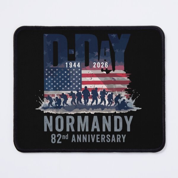 Item preview, D-Day 82nd Anniversary Operation Overlord Normandy 1944 Historical Tribute designed and sold by BOUCHERIT amine.