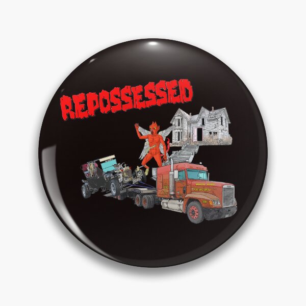 Item preview, repossessed possessed car logo designed and sold by VWscout2.