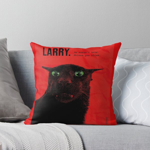Item preview, Meme Cat Evil Larry Design: Black Cat Aesthetics designed and sold by dillarrart.