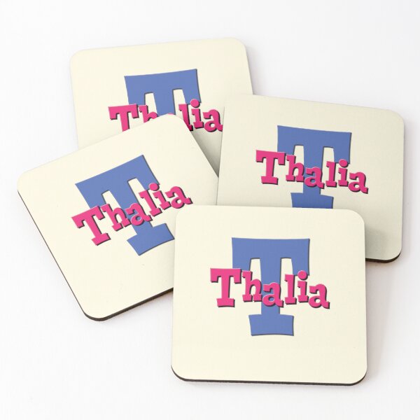 Item preview, T is for Thalia, Girl’s and Woman's Name and Initial designed and sold by CharlottePlaceArt.