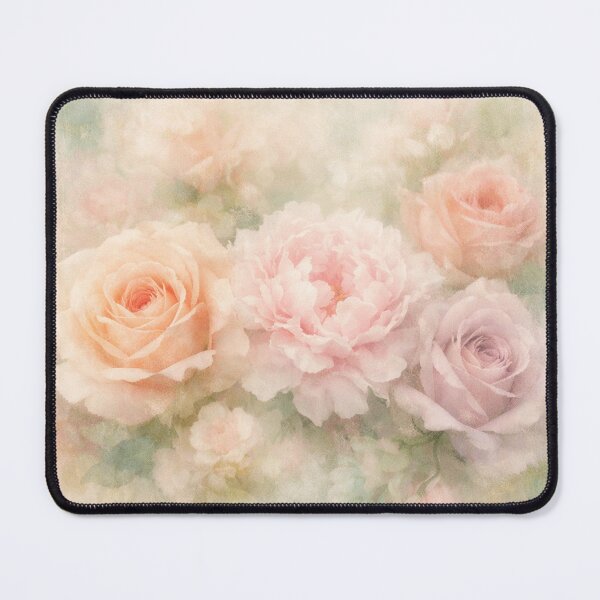 Item preview, Vintage Pastel Rose Garden Bouquet designed and sold by Owcomm.