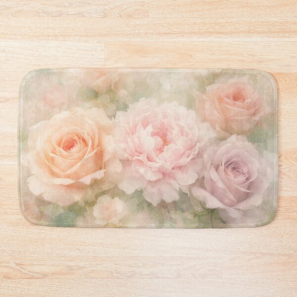Item preview, Vintage Pastel Rose Garden Bouquet designed and sold by Owcomm.