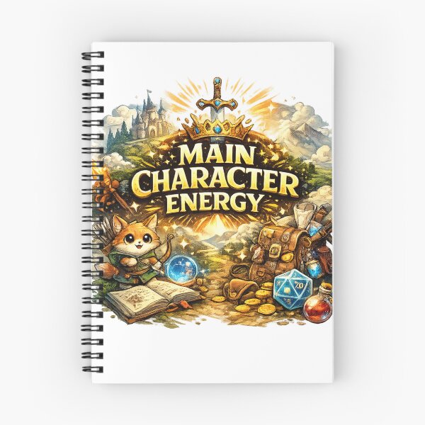 Item preview, Main Character Energy designed and sold by PeterPunkt.