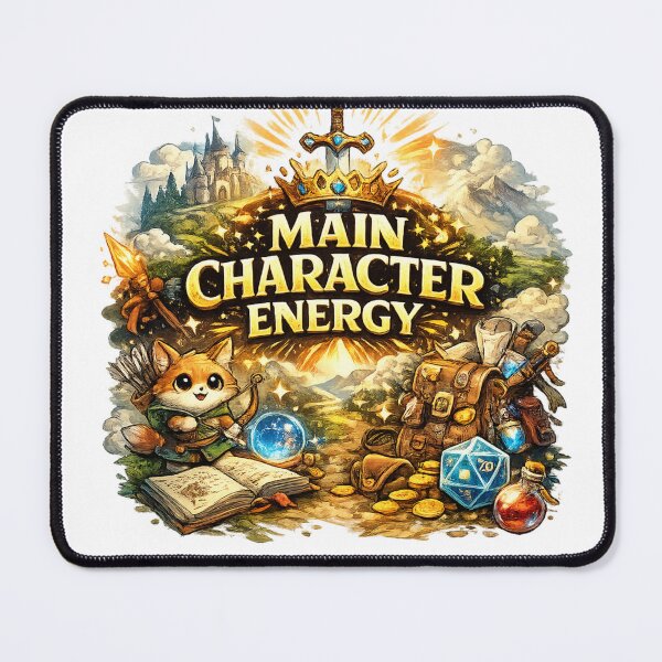 Item preview, Main Character Energy designed and sold by PeterPunkt.