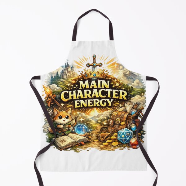 Item preview, Main Character Energy designed and sold by PeterPunkt.