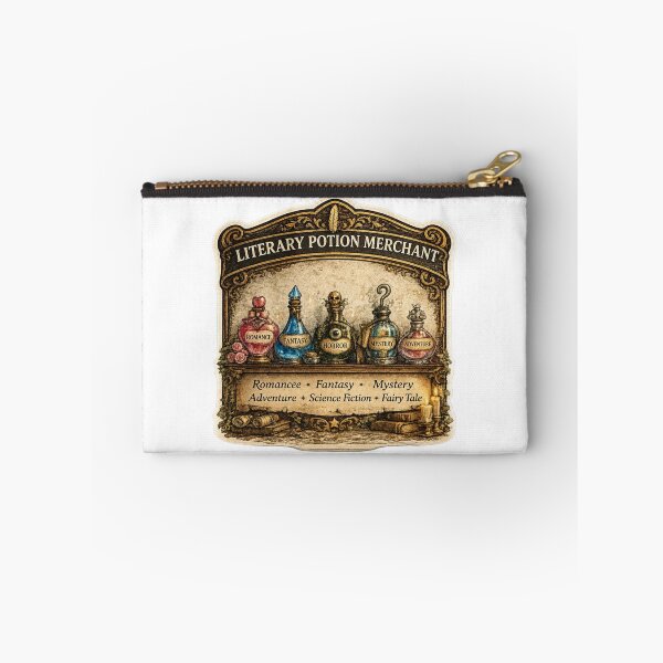 Item preview, Literary Potion Merchant | Fantasy Book Genre Potions | Magical Reader Shop Sign designed and sold by MrDev.