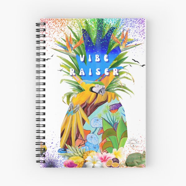 Item preview, Vibe Raiser – Tropical Pop and Colorful Pineapple designed and sold by GabiVitryArt.