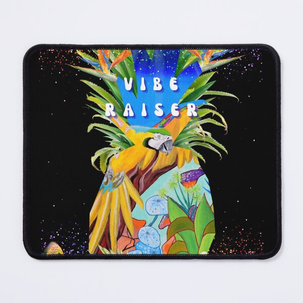 Item preview, Vibe Raiser – Tropical Pop and Colorful Pineapple designed and sold by GabiVitryArt.