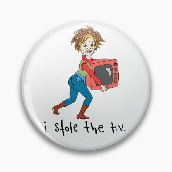 Item preview, Jerri Blank Stole the TV designed and sold by Gutterspace.