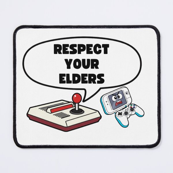 Item preview, Respect Your Elders Typography Design | Vintage Humor Graphic designed and sold by Customprinthub1.