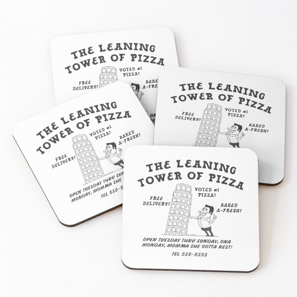 Item preview, Leaning Tower Of Pizza designed and sold by arlitoickerson.