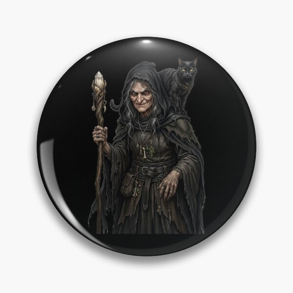 Item preview, Creepy witch designed and sold by ReneMM.