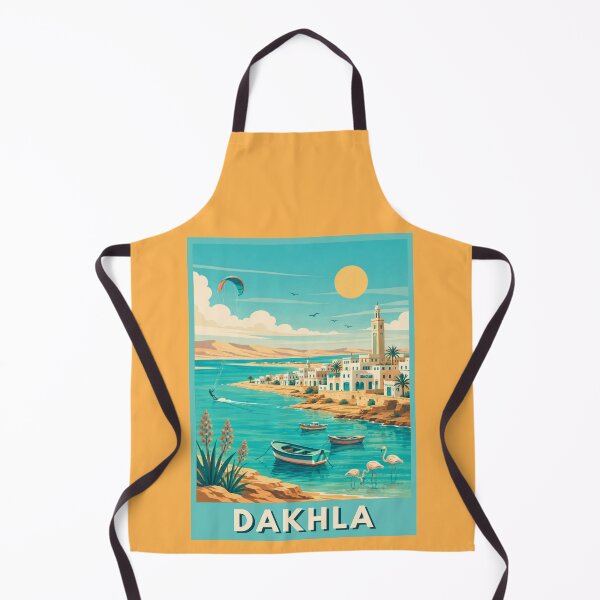 Item preview, Dakhla Morocco Travel Print designed and sold by MatthewHeights.