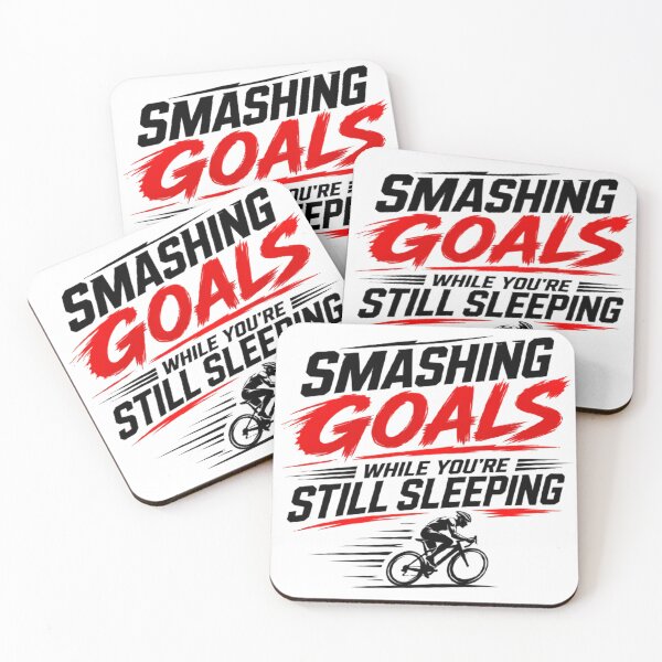 Item preview, Smashing Goals While You Are Still Sleeping Cycling designed and sold by GymLifeMidlife.