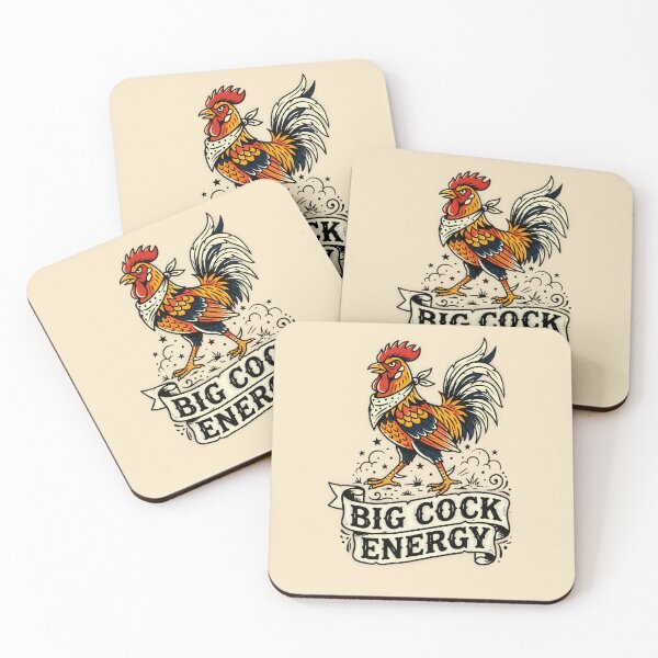 Item preview, Big Cock Energy Rooster Bandana Graphic  — Funny Adult Humor Vintage Western  designed and sold by SkTee2k.