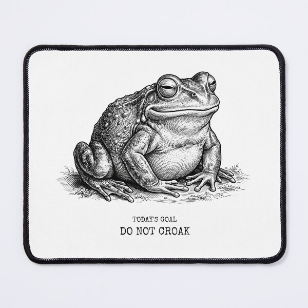 Item preview, TOAD — Today's Goal: Do Not Croak designed and sold by lazydogonline.