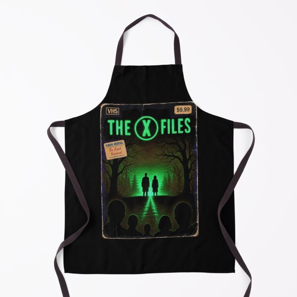Item preview, The X-Files VHS cover - Alien Green Retro wave designed and sold by Timetowaste.