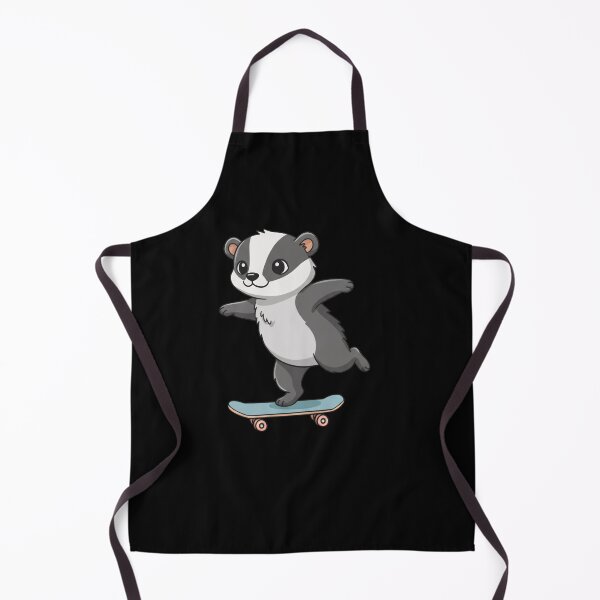 Item preview, Funny Badger Skateboard Skating Zoo Boys Girls Kids designed and sold by rafaeltto.