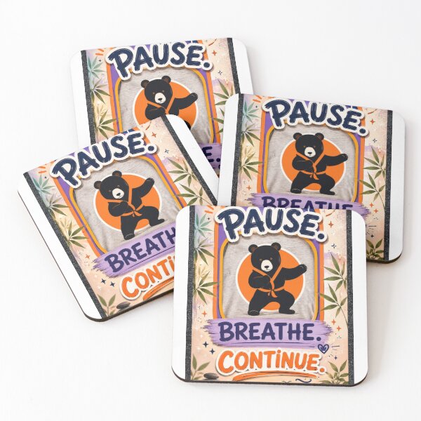 Item preview, Pause breathe continue 22 designed and sold by oxymoronwhey2go.