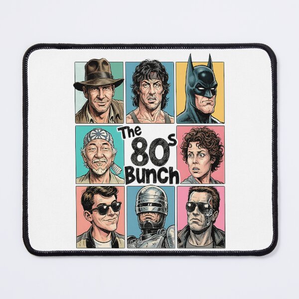 Item preview, 80S Bunch Action Heroes Collage designed and sold by arlitoickerson.