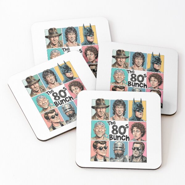 Item preview, 80S Bunch Action Heroes Collage designed and sold by arlitoickerson.