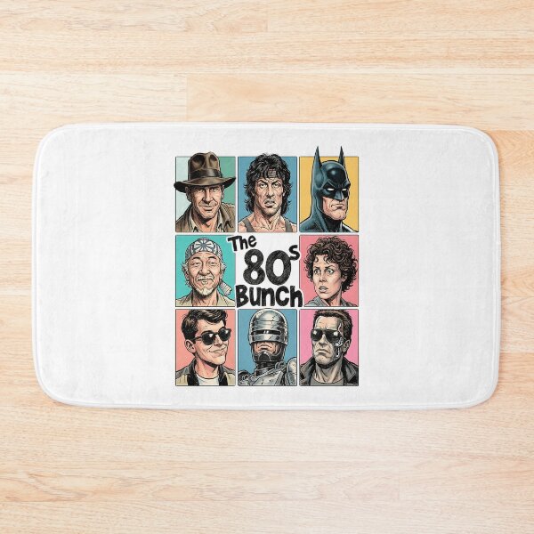 Item preview, 80S Bunch Action Heroes Collage designed and sold by arlitoickerson.