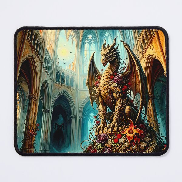 Item preview, Dark Gothic Art & Fine Art Prints (1:1 Square Posters) designed and sold by Cyber-ART-Studio.