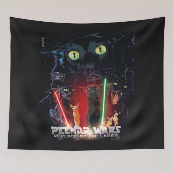 Item preview, Meme Cat Evil Larry: Parody Movie Larry Wars Design designed and sold by dillarrart.