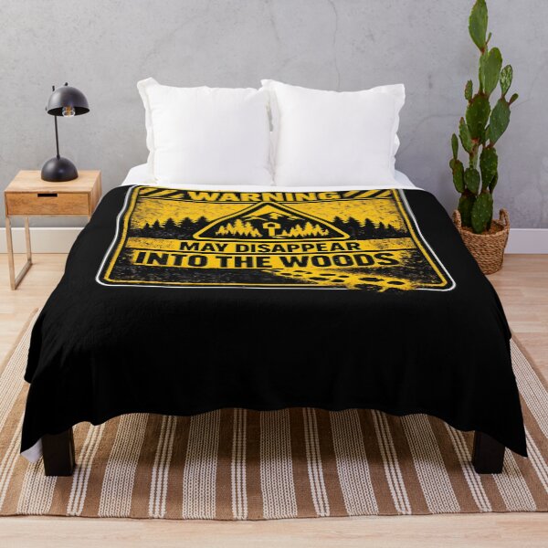 Item preview, WARNING: MAY DISAPPEAR INTO THE WOODS designed and sold by XYZ Studio.