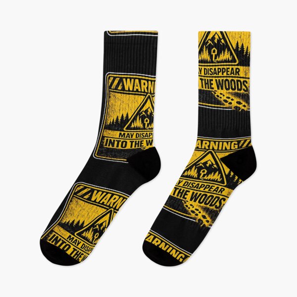 Item preview, WARNING: MAY DISAPPEAR INTO THE WOODS designed and sold by XYZ Studio.
