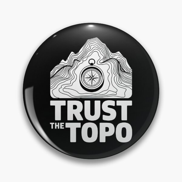 Item preview, Trust The Topo Contour Lines Map designed and sold by MooonTees.