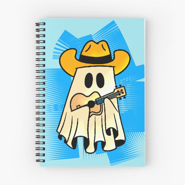 Item preview, Ghost Cowboy Guitar Halloween Country designed and sold by AstronautMerch.
