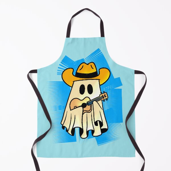 Item preview, Ghost Cowboy Guitar Halloween Country designed and sold by AstronautMerch.