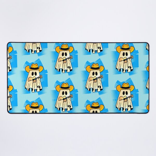 Item preview, Ghost Cowboy Guitar Halloween Country designed and sold by AstronautMerch.